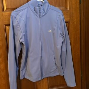Adidas Women’s Periwinkle Blue Jacket, Size Large